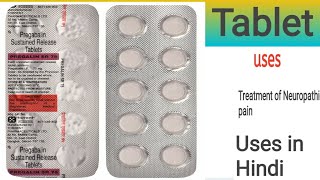 Pregalin SR 75 Tablets uses in Hindi [upl. by Sotsirhc]