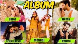 Shafsa Wedding Album ✨  Hafsa amp Shaheer ki Shaadi ki picture  Enjoy Blossom [upl. by Blayze]