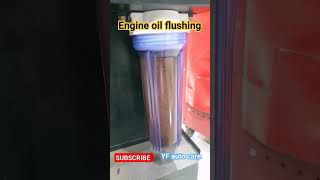 engine oil flushing use pro Engine Flushviral shorts workshop mechanic saudiarabia [upl. by Airpac236]