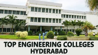 Top 10 Engineering Colleges in Hyderabad with Placements 2017 [upl. by Gilges393]