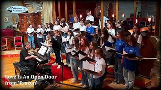 Mumbles A Cappella Youth Choir sings a Disney Duet Medley [upl. by Ayekahs792]