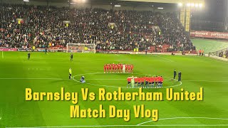 Barnsley 20 Rotherham United Vlog  202425 [upl. by Prospero]