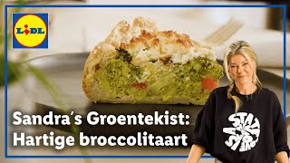 Hartige broccolitaart  Sandras Groentekist [upl. by Mcginnis]