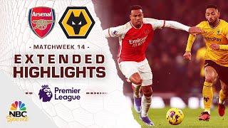 Arsenal v Wolves  PREMIER LEAGUE HIGHLIGHTS  1222023  NBC Sports [upl. by Nur]