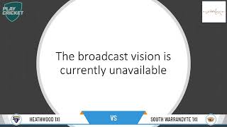 Heathwood 1XI v South Warrandyte 1XI [upl. by Eoz524]