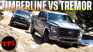 2023 Ford F150 Tremor vs Ford Expedition Timberline Which is the Better OffRoader [upl. by Anamuj]