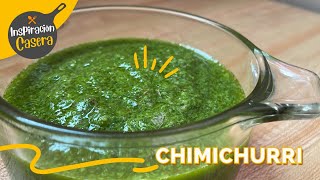 ¿Cómo hacer CHIMICHURRI fácil y rápido  Inspiración Casera [upl. by Hecklau]