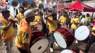 Galyan Sakli Sonyachi on Nashik Dhol  Natraj Nashik Dhol Nalasopara  Khetwadi Cha Chintamani 2023 [upl. by Trinia]