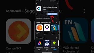 How to download Teladoc Health application on your android device [upl. by Neelrahc648]