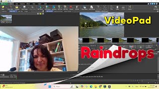 VIDEOPAD  Raindrops Effect  Lets Do Tech  How To And Animate The Raindrop Effect In Videopad [upl. by Yhtomiht]