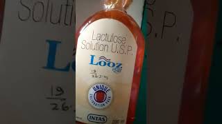 looz Syrup  Looz Syrup uses  Looz  Lactulose oral solution Lactulose solution usp looze solution [upl. by Demott]