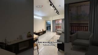 2BHK with IKEA Furniture  618 Carpet  2bhk  Chikloli Station Only 200m  Road Touch Property [upl. by Milan60]