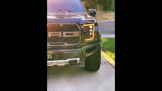 Morimoto XB headlights on a 2019 F150 Raptor  Startup [upl. by Godwin]