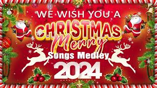 CHRISTMAS Songs Medley 2024  Best NonStop Christmas Songs Medley 2023  2024 [upl. by Garvin]