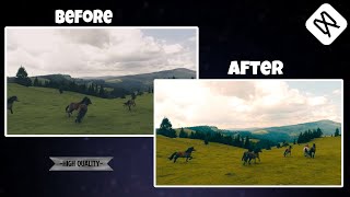 Cinematic Color Grading For Video On Capcut Tutorial [upl. by Parsaye]