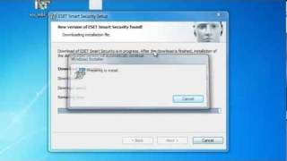 شرح تثبت Eset Nod32 Smart Security 5 [upl. by Adamina]