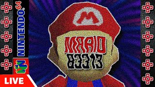 Live  554  Jogando MARIO B3313 Nintendo 64 HACK PARTE 2 [upl. by Devy]