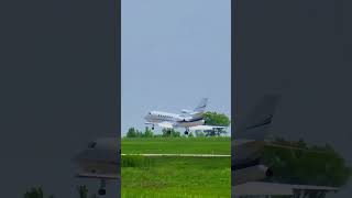 1999 Dassault MystereFalcon 50 Landing At New Century Aircenter JCIKIXD  N58HL [upl. by Bates]