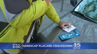 DMV Sting Catches Handicap Parking Placard Violators [upl. by Sivra]