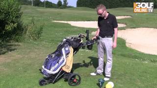 iGOLF  Test du chariot T4 Fold Lithium  Trolem [upl. by Emrich708]