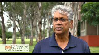 100 Voices on Youth in Agriculture Prof Chandra Madramootoo ICRISAT Board Chair [upl. by Kersten]