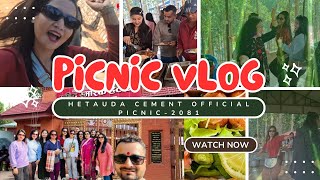 Picnic Vlog  Hetauda Cement Picnic Program 2081  A day in Picnic [upl. by Anitsenre]