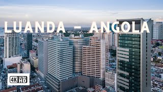 Luanda  Angola 4k ULTRA HD [upl. by Nelly]