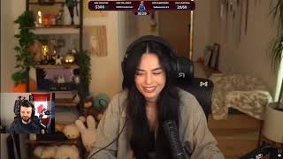 Chatterbox streamer reacts to Valkyrae talking about RP and his healthy life  NOPIXEL 40 GTA RP [upl. by Jochbed]