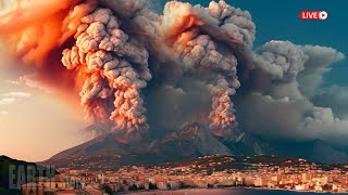 5 MINUTES AGO Live footage of a major eruption at Mount Stromboli SicilyItaly millions in danger [upl. by Allen539]