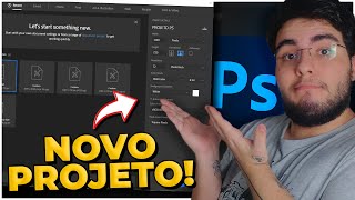 Como CRIAR e CONFIGURAR um NOVO PROJETODOCUMENTO no Adobe Photoshop RÁPIDO E FÁCIL  2021 [upl. by Ellicul359]