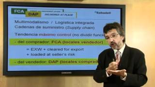 Vídeosesión Incoterms y crédito documentario  BANCO SABADELL [upl. by Leuqram]