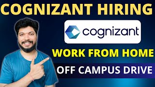 Cognizant Work From Home Jobs  Cognizant Hiring process  Cognizant Job for freshers Job4freshers [upl. by Carthy]