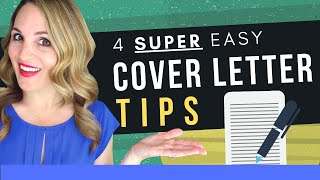 How To Write An INCREDIBLE Cover Letter  Cover Letter Examples INCLUDED [upl. by Naenaj203]