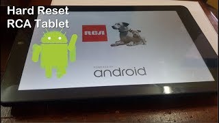 How to Hard Reset a RCA Tablet [upl. by Roselane]