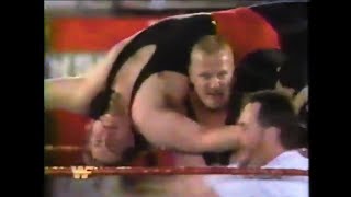 Ludvig Borga vs Mike BucciSupernovaSimon Dean WWF 1993 [upl. by Oys]