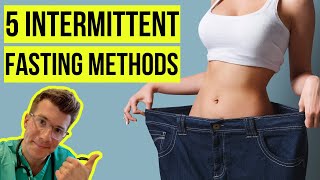 How does intermittent fasting work Doctor explains 5 DIFFERENT METHODS including 186 and 52 [upl. by Eenyaj]