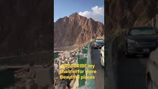 Hatta Lake  Hatta lake Beautiful view Dubai 2023  Hatta mountain  Hatta dam [upl. by Toolis]