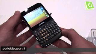 Samsung Galaxy M Pro B7800 handson [upl. by Hnoj]