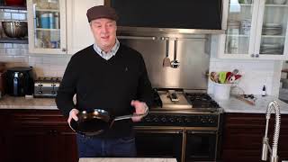 Baking Steel Frying Pan Review Seasoning and Cooking Feature [upl. by Ellened836]