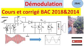 Démodulation  cours et BAC corrigé [upl. by Enidanreb]