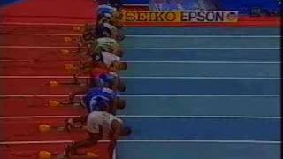 justin gatlin indoor 60m 2003 [upl. by Selmore]