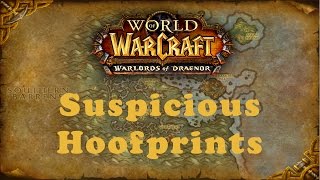 World of Warcraft Quest Suspicious Hoofprints Alliance [upl. by Juster]