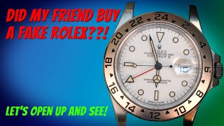 Did my friend buy a fake Rolex [upl. by Hadlee]