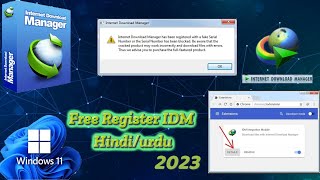 Register Internet Download Manager Free For Lifetime 2023💯 idm idmcrack howto [upl. by Marget]