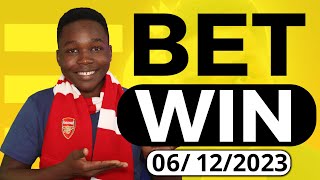 FOOTBALL PREDICTIONS TODAY 06122023 SOCCER PREDICTIONS TODAY  BETTING TIPS footballpredictions [upl. by Alma373]