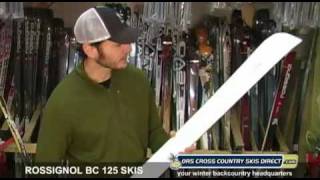 Rossignol BC 125 Skis Review Video by ORS Cross Country Skis Direct [upl. by Jarlathus372]