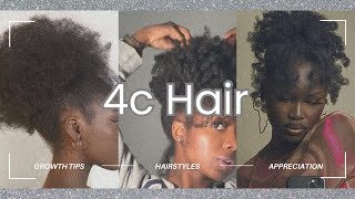 🌸 4C HAIR STYLES CARE AND APPRECIATION 🌸 [upl. by Ariaic]