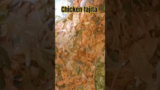 How to make chicken fajita  food shorts shortfeed viralvideo streetfood video [upl. by Yrffej]