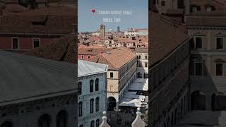 Amazing views from T Fondaco Rooptop Terrace  italy venice short [upl. by Kubetz773]