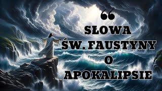 SŁOWA ŚW FAUSTYNY O APOKALIPSIE [upl. by Kirsch74]